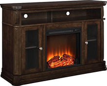 Load image into Gallery viewer, Ameriwood Home Brooklyn Electric Fireplace TV Console for TVs up to 50", Espresso
