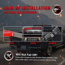 Load image into Gallery viewer, MIHAZ LED Tailgate Light Bar - 60" Triple Row 5-Function Strip Light Running, Brake, Sequential Amber Turn Signal, Reverse Tail Light for Pickup Trail
