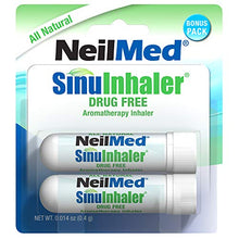 Load image into Gallery viewer, NeilMed SinuInhaler Natural Non Medicated Aromatherapy Inhaler (Bonus Pack)
