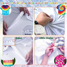 Load image into Gallery viewer, Tie Dye Kit，26 Colors Fabric Dye Kits for Kids, Adults and Groups with Rubber Bands, Gloves, Funnel, Apron,Table Covers and Spray nozzles Add Water Only for Party Gathering Festival User-Friendly
