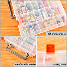 Load image into Gallery viewer, ADAME Collector Case Compatible with Mini Brands 5 Surprise Series 1 2 3 Mystery Capsule Real Miniature Collectible Toy Shopkins Littles Mart Toys Storage Organizer Container(Box Only)
