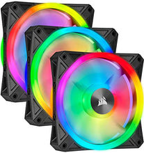 Load image into Gallery viewer, Corsair Hydro X Series XH305i Hardline Water Cooling Kit with/incl XC7 CPU Water Block, XR5 360mm Radiator, XD5 Pump Res and iCUE QL120 RGB Fans
