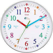 Load image into Gallery viewer, WISE HEDGEHOG Learning Clock Bundle - Large Demonstration Dry Erase Clock &amp; Teaching Wall Clock
