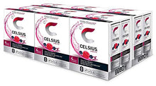 Load image into Gallery viewer, CELSIUS Essential Energy Drink 12 Fl Oz, Sparkling Wild Berry (Pack of 24)
