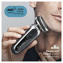 Load image into Gallery viewer, Braun Electric Razor for Men, Series 7 7027cs 360 Flex Head Electric Shaver with Beard Trimmer, Rechargeable, Wet &amp; Dry with Charging Stand and Travel Case
