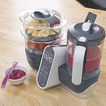 Load image into Gallery viewer, Duo Meal Station Food Maker 6 in 1 Food Processor with Steam Cooker, Multi-Speed Blender, Baby Purees, Warmer, Defroster, Sterilizer (Nutritionist Approved)
