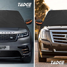 Load image into Gallery viewer, Tadge Goods XL Magnetic Ice Shield Snow Cover for Windshield – Smart Frost Guard Winter Protector Fits Car, Truck, SUV, Van - Free Bonus Ice Scraper &amp; Travel Pouch
