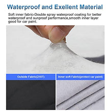 Load image into Gallery viewer, for Camaro Full Car Cover Waterproof All Weather, Outdoor Car Covers Windproof Heavy Duty Waterproof Protection Fit for 2010-2021 Chevy Camaro (Black)
