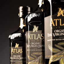Load image into Gallery viewer, Atlas 750 mL Organic Cold Press Extra Virgin Olive Oil with Polyphenol Rich from Morocco | Newly Harvested Unprocessed from One Single Family Farm | Moroccan EVOO Trusted by Michelin Star Chefs
