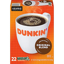 Load image into Gallery viewer, Dunkin’ Original Blend Medium Roast Coffee, 88 Keurig K-Cup Pods
