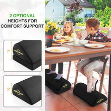 Load image into Gallery viewer, AMERIERGO Adjustable Foot Rest - Office Under Desk Foot Rest with 2 Adjustable Heights, Ergonomic Foot Rest with Non-Slip Bottom, Foot Rest Cushion with Mesh Breathable Washable Cover-AEFR4
