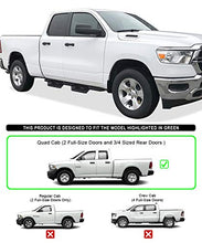 Load image into Gallery viewer, APS Stainless Steel Pocket Steps Running Boards Side Bars Compatible with Ram 1500 2019-2023 Quad Cab for New Body Style Only (Exclude 19-23 Ram 1500 Classic)
