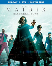 Load image into Gallery viewer, The Matrix Resurrections (Blu-Ray + DVD + Digital)
