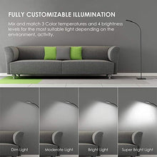 Load image into Gallery viewer, Floor Lamp, Lamps for Living Room TECKIN Reading Lamp Dimmable Adjustable Standing Lamp for Bedroom Office, 4 Level Brightness &amp; 3 Color Temperatures
