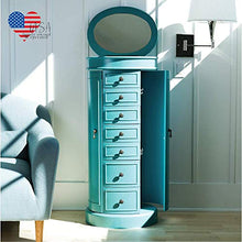 Load image into Gallery viewer, Hives and Honey Bailey Jewelry Armoire, Turquoise
