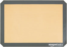 Load image into Gallery viewer, AmazonBasics Silicone, Non-Stick, Food Safe Baking Mat - Pack of 2
