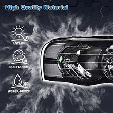 Load image into Gallery viewer, PIT66 Headlights, Compatible with 02-05 Dodge Ram 1500/03-05 Dodge Ram 2500 3500 Headlamp Assembly Accessories Left and Right Replacement Part Clear lens Black Housing Clear Reflector
