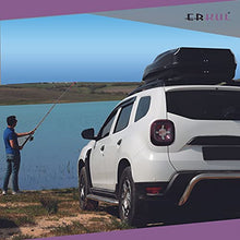 Load image into Gallery viewer, ERKUL Roof Rack Cross Bars for Kia Sorento | Aluminum Lockable Rooftop Luggage Crossbars Set to Carry Cargo Carrier, Canoe, Snowboard, Bike by ERKUL Car Accessories | Silver, 2021-2023
