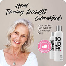 Load image into Gallery viewer, Thickening Spray + Shampoo + Conditioner: Boldify Hair Thickening Bundle: Volume, Root Lift, Texture, Biotin for Hair Retention, Recommended for Men &amp; Women
