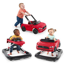 Load image into Gallery viewer, Bright Starts 3 Ways to Play Walker - Ford Mustang, Ages 6 Months +, Red
