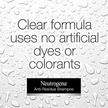 Load image into Gallery viewer, Neutrogena Anti-Residue Clarifying Shampoo, Gentle Non-Irritating Clarifying Shampoo to Remove Hair Build-Up &amp; Residue, 12 fl. oz
