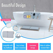 Load image into Gallery viewer, Elis &amp; Alis Bath Kneeler with Elbow Rest Pad, Baby Bath Kneeling Set, Knee and Elbow Cushioned Support, Water Resistant Fabric, Mesh Pocket for Infant Toys &amp; Bathing Accessories
