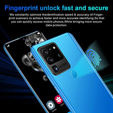 Load image into Gallery viewer, Mobile Phone, S30U Plus Android 10.0, Unlocked 5G Smartphone SIM Free Call, 6.8-inch Full Screen, 4800mAh Large Battery Fast Charging, 18MP+32MP Camera, 32GB+512GB, Face Recognition, 10-core
