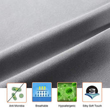 Load image into Gallery viewer, ILAVANDE Queen Bed Sheets Set Hotel Luxury Bed Sheets Set-1800 Series Platinum Collection Grey Bed Sheets Queen Set Wrinkle Free and Hypoallergenic-4 Piece Queen Sheet Set(Queen,Grey)
