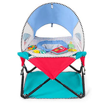 Load image into Gallery viewer, Summer® Pop ‘N Jump® SE Portable Baby Activity Center, Sweets &amp; Treats – Lightweight Baby Jumper with Toys and Canopy for Indoor and Outdoor Use
