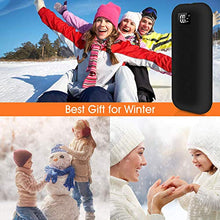 Load image into Gallery viewer, COMLIFE Portable Hand Warmer, 20000mAh Electric Camping Long-Lasting Pocket Warmer &amp; Reusable Larger Capacity Type-C Power Bank, Single/Dual-Sided Quick Heating, LED Display, Up to 14 Hours of Heat
