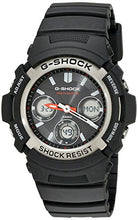 Load image into Gallery viewer, Casio Men's G-Shock AWG-M100-1ACR Tough Solar Atomic Black Resin Sport Watch
