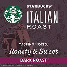 Load image into Gallery viewer, Starbucks Dark Roast K-Cup Coffee Pods — Italian Roast for Keurig Brewers — 1 box (10 pods)
