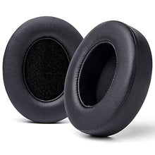 Load image into Gallery viewer, WC Wicked Cushions Replacement Ear Pads for Beats Studio 2 &amp; 3 (B0501, B0500) Wired &amp; Wireless | Does NOT Fit Beats Solo | Softer PU Leather, Enhanced Foam &amp; Stronger Adhesive | Black

