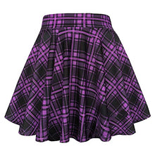 Load image into Gallery viewer, Urban CoCo Women's Basic Versatile Stretchy Flared Casual Mini Skater Skirt (L, 16)
