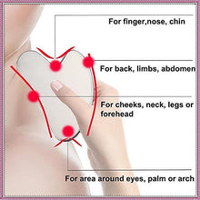 Load image into Gallery viewer, ROISOOT Upgrade Gua Sha Stainless Steel Tool for Face , Massage Scraper for Facial Skin Care with Red Travel Pouch
