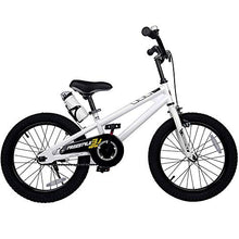 Load image into Gallery viewer, RoyalBaby Kids Bike Boys Girls Freestyle BMX Bicycle With Kickstand Gifts for Children Bikes 18 Inch White
