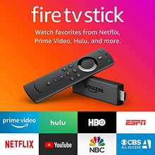 Load image into Gallery viewer, Fire TV Stick streaming media player with Alexa built in, includes Alexa Voice Remote, HD, easy set-up, released 2019
