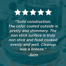 Load image into Gallery viewer, Rachael Ray 8-Piece Aluminum Cookware Set, Teal Shimmer
