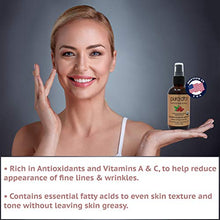Load image into Gallery viewer, PURA D'OR Organic Rosehip Seed Oil (4oz / 118mL) 100% Pure Cold Pressed USDA Certified Organic, All Natural Anti-Aging Moisturizer Treatment for Face, Hair, Skin, Nails, Men-Women (Packaging may vary)
