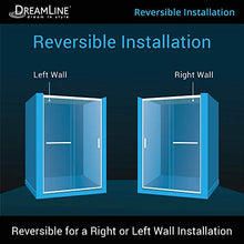 Load image into Gallery viewer, DreamLine Infinity-Z 56-60 in. W x 72 in. H Semi-Frameless Sliding Shower Door, Clear Glass in Oil Rubbed Bronze, SHDR-0960720-06
