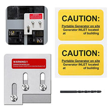 Load image into Gallery viewer, Generator Interlock Kit Compatible with Square D QO or Homeline 150 or 200 amp panels. 1 3/8 inches Spacing between main and generator breaker, Professional and Interlock Kit

