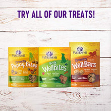 Load image into Gallery viewer, Wellness Puppy Bites Natural Grain Free Crunchy Puppy Treats, Chicken &amp; Carrots Recipe, 6-Ounce Bag
