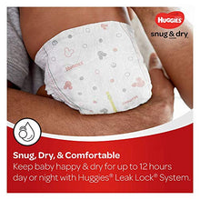 Load image into Gallery viewer, Huggies Snug &amp; Dry Baby Diapers, Size Newborn, 132 Ct
