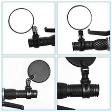 Load image into Gallery viewer, Accmor Bike Mirrors,2pcs Bicycle Cycling Rear View Mirrors, Adjustable 360 Rotatable Handlebar Glass Rearview Bicycle Mirrors for Road Mountain Bike
