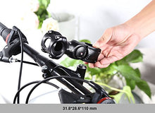 Load image into Gallery viewer, Wake MTB Stem 31.8 110mm 0-60 Degree Adjustable Bike Stem Mountain Bike Stem Short Handlebar Stem for Most Bicycle, Road Bike, MTB, BMX, Fixie Gear, Cycling (Aluminum Alloy, Lightweight, Black)
