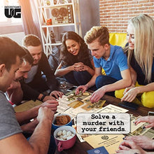 Load image into Gallery viewer, Murder Mystery Party Case Files: Underwood Cellars Unsolved Mystery Detective Case File Game Play Alone, w/ Friends, Family or for Couples Date Night Ages 14+ from University Games , Brown
