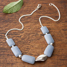 Load image into Gallery viewer, NOVICA Celestite Pendant Necklace, Celeste Hope'
