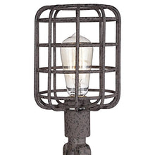 Load image into Gallery viewer, Modern Industrial Floor Lamp Rustic Metal Cage Dimmable 3-Light LED Antique Edison Bulbs for Living Room Bedroom - Franklin Iron Works
