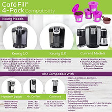 Load image into Gallery viewer, Cafe Fill Value Pack by Perfect Pod | Reusable K Cup Coffee Pod Filters &amp; Coffee Scoop, Compatible with Keurig K-Duo, K-Mini, 1.0, 2.0, K-Series and Select Single Cup Coffee Makers
