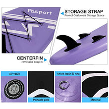 Load image into Gallery viewer, FBSPORT 10'6'' Premium Inflatable Stand Up Paddle Board, Yoga Board with Durable SUP Accessories &amp; Carry Bag | Wide Stance, Surf Control, Non-Slip Deck, Leash, Paddle and Pump for Youth &amp; Adult

